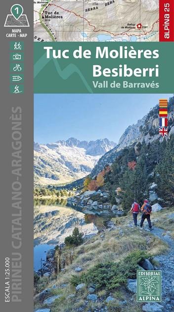 TUC DE MOLIERES - BESSIBERRI : MAPA-GUIA [2026] | 9788470112133
