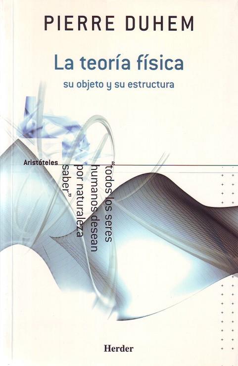 TEORÍA FÍSICA, LA | 9788425423055 | DUHEM, PIERRE