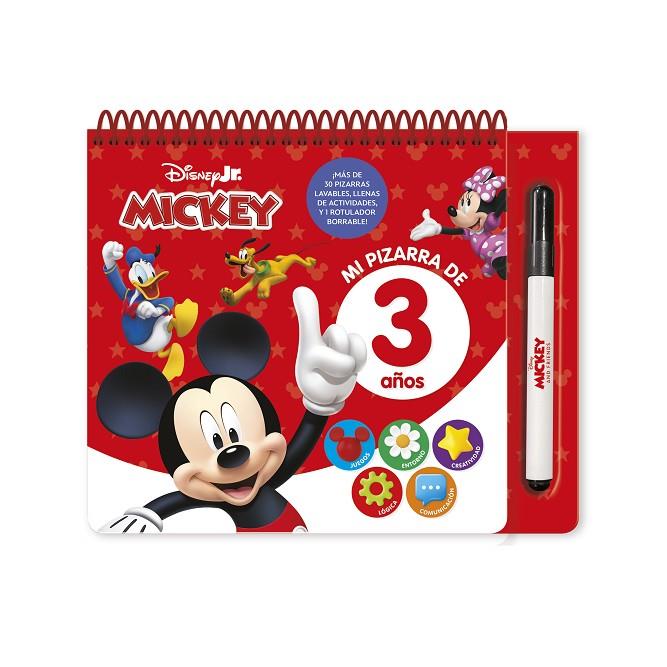 DISNEY MI PIZARRA DE 3 AÑOS - MICKEY | 9791387844660 | IMAGILAND