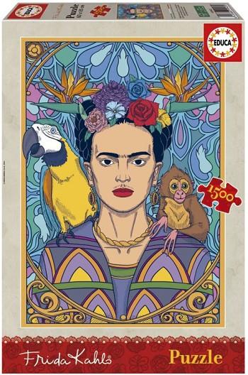 PUZZLE EDUCA 1500 P. FRIDA KAHLO | 8412668199439