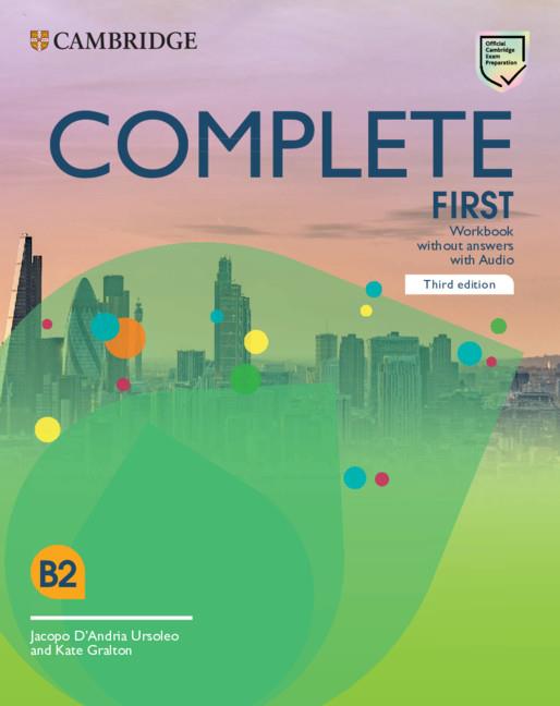 COMPLETE FIRST. WORKBOOK WITH ANSWERS WITH AUDIO. | 9781108903356 | D'ANDRIA URSOLEO, JACOPO