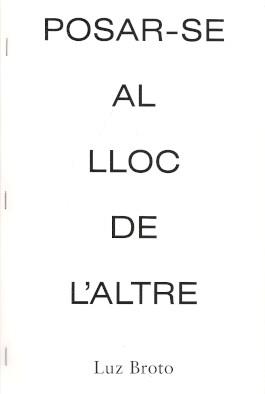 POSAR-SE AL LLOC DE L'ALTRE | 9788487790928 | MUSEU DE GRANOLLERS