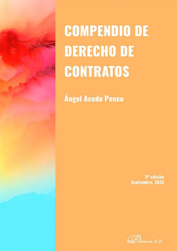 COMPENDIO DE DERECHO DE CONTRATOS | 9791370475291 | ACEDO PENCO, ANGEL