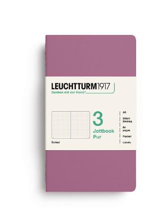 JOTTBOOK PUR A6 PUNTETS PACK 3 DUSTY ROSE | 4070292006475