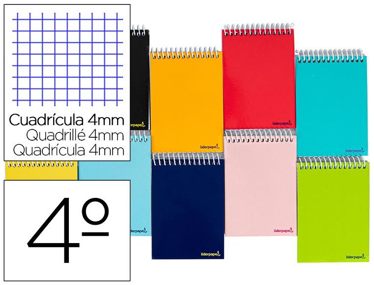 LLIBRETA ESPIRAL A DALT A45 LIDERPAPEL | 8423473082793