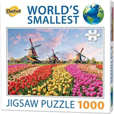 PUZZLE CHEATWELL WORLD’S SMALLEST – DUTCH WINDMILLS1000 PIEZAS | 5015766013190