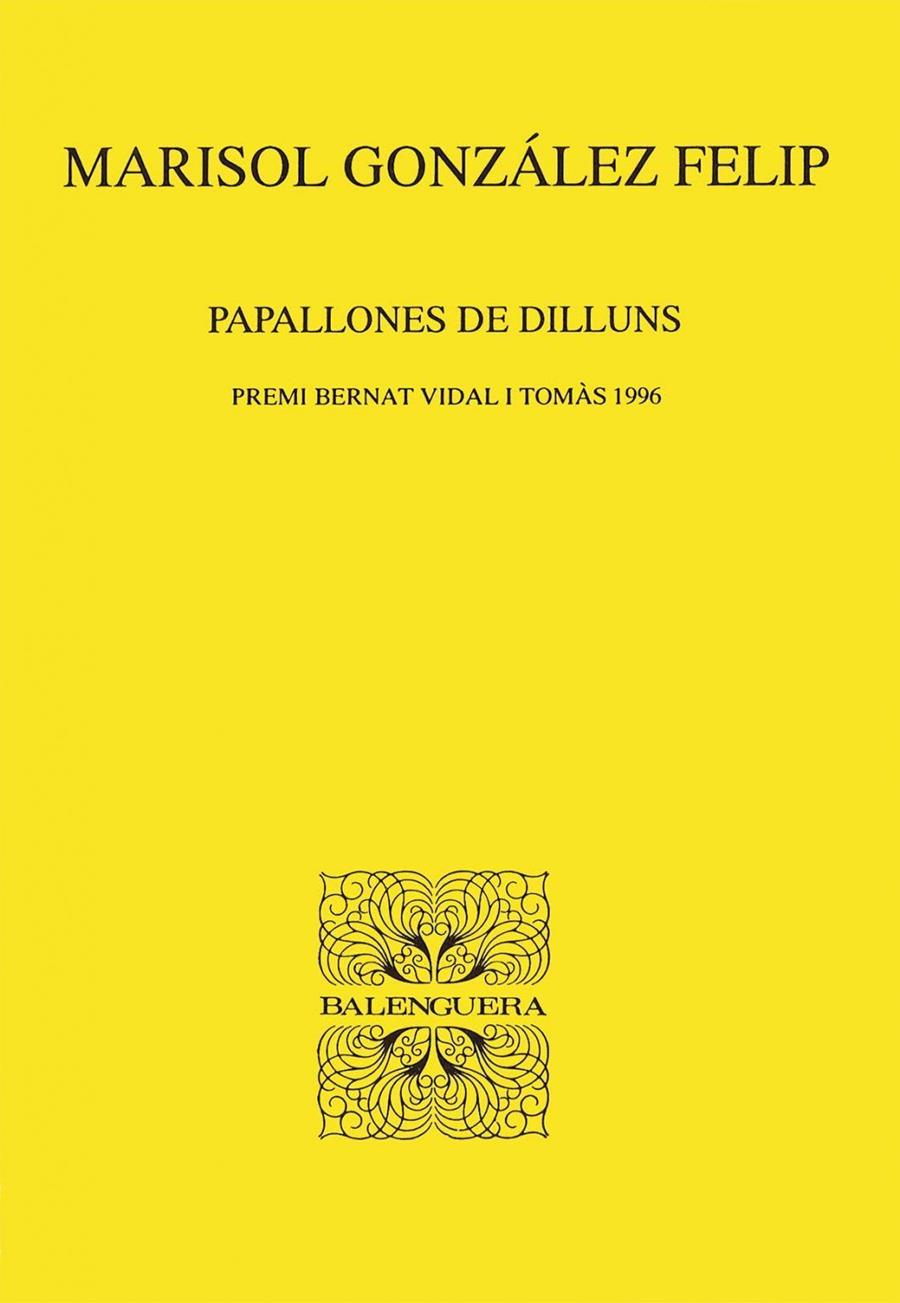 PAPALLONES DE DILLUNS | 9788427350748 | GONZALEZ FELIP, MARISOL