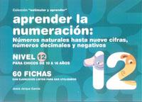 APRENDER NUMERACIÓN 12 NIÑOS 10 A 16 AÑOS | 9788498962611 | JARQUE GARCÍA, JESUS