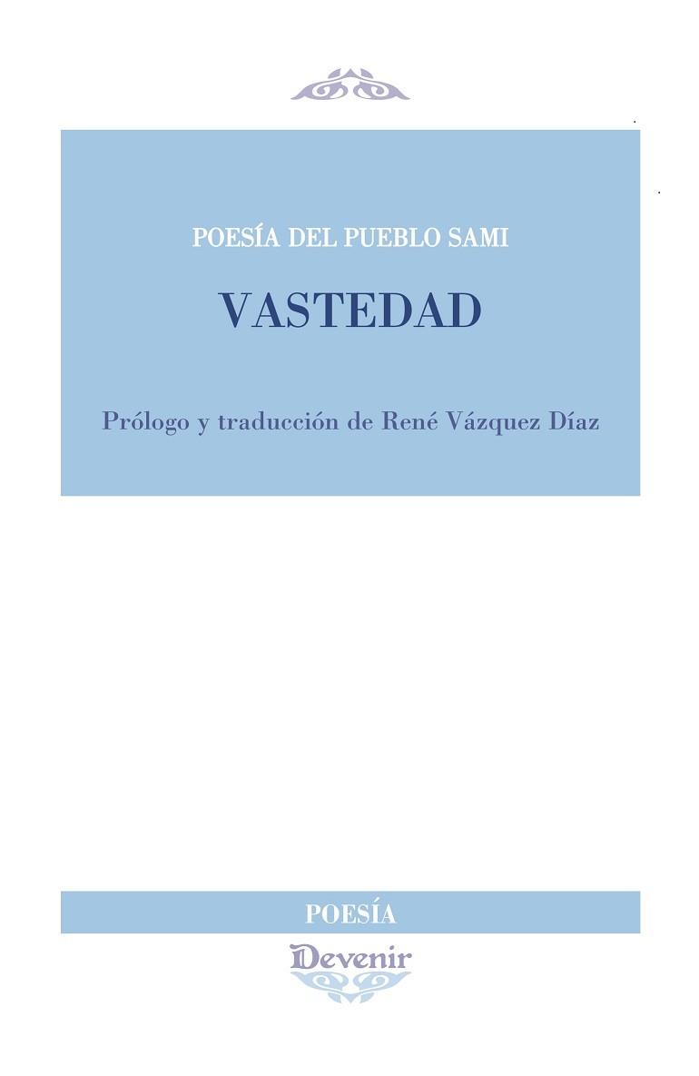 VASTEDAD | 9788416459636 | VÁZQUEZ DÍAZ, RENÉ