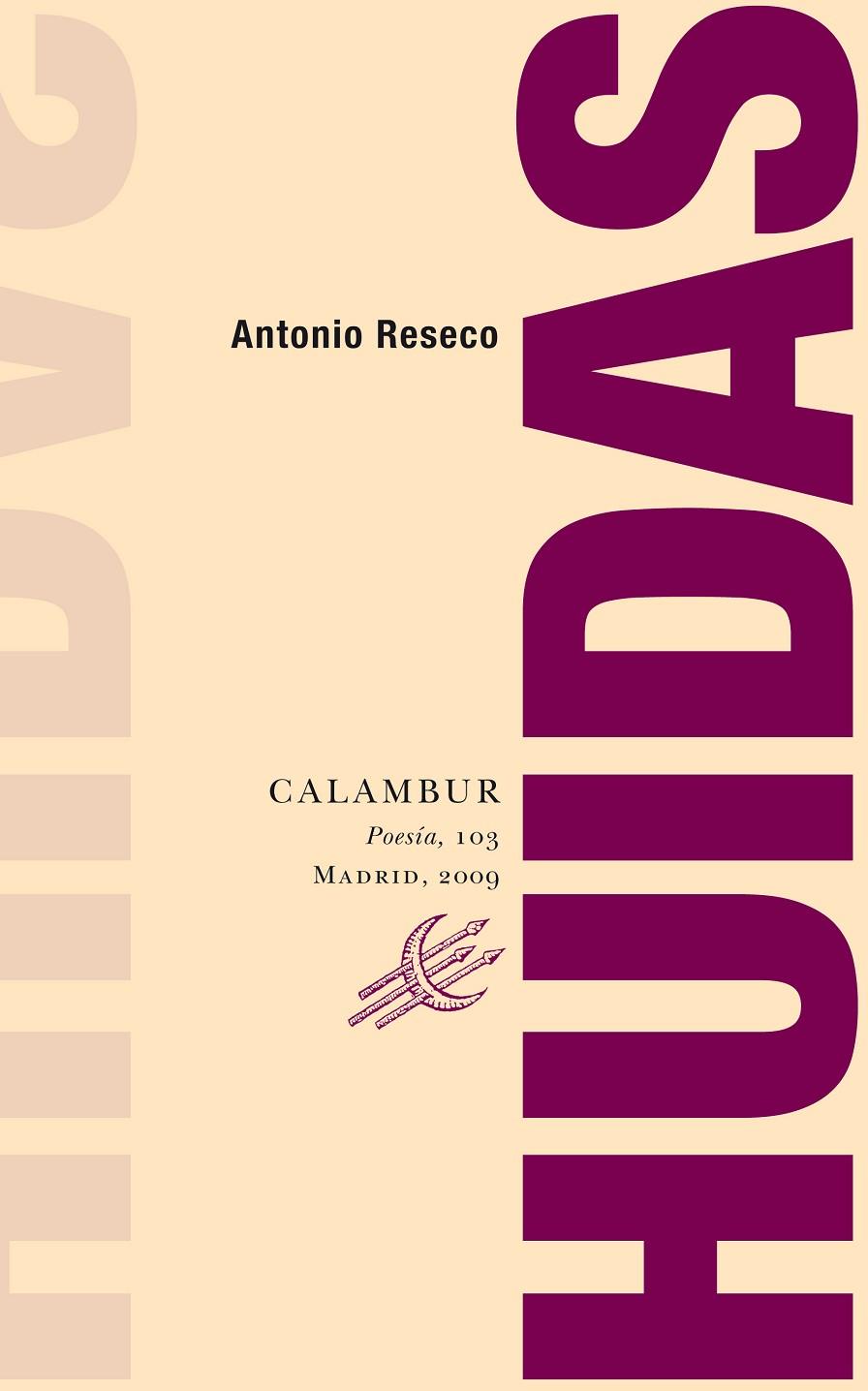 HUIDAS | 9788483591833 | RESECO, ANTONIO