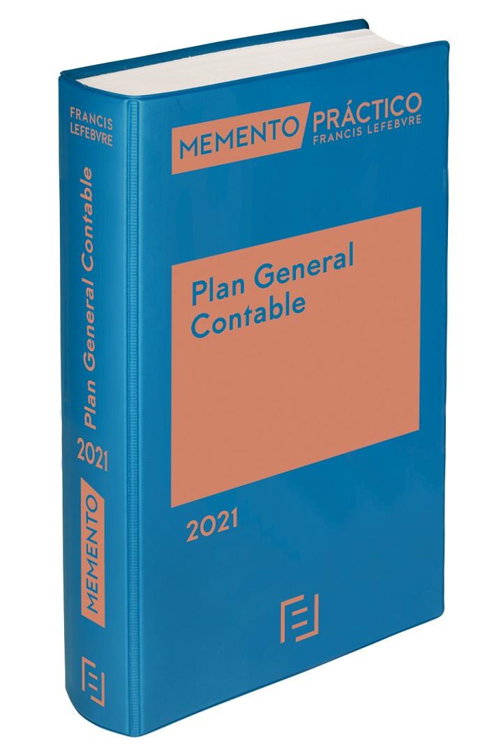 MEMENTO PRACTICO PLAN GENERAL CONTABLE 2021 | 9788418405808 | LEFEBVRE-EL DERECHO