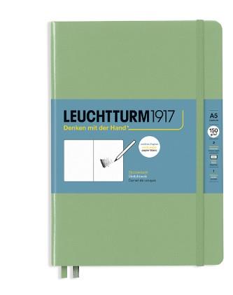 SKETCHBOOK MEDIUM A5 HARDCOVER 150 GR SAGE | 4004117648434