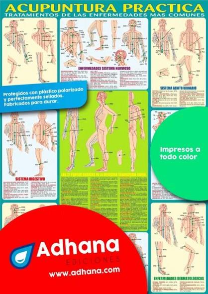 PÒSTER ADHANA ACUPUNTURA PRÁCTICA | 8436005171384