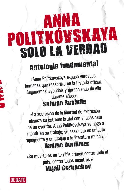 SOLO LA VERDAD | 9788499920092 | POLITKÓVSKAYA, ANNA