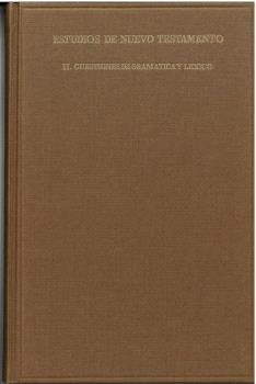 CUESTIONES DE GRAMÁTICA Y LÉXICO EN EL NUEVO TESTAMENTO | 9788470574313 | MATEOS, JUAN