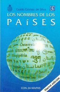 NOMBRES DE LOS PAÍSES, LOS | 9789681645847 | GÓMEZ DE SILVA, GUIDO