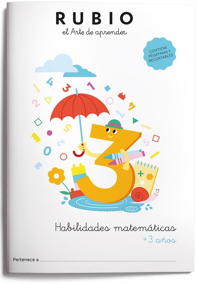 HABILIDADES MATEMATICAS +3 AÑOS | 9788417427733 | ENRIQUE RUBIO POLO SLU/GUILLÉN HERNÁNDEZ, ANA MARÍA/MONTERO HONORATO, MARTA