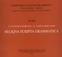 RELIQVA SCRIPTA GRAMMATICA | 9788433828842 | FUENTES MORENO, F. / LOPEZ DELGADO, C.