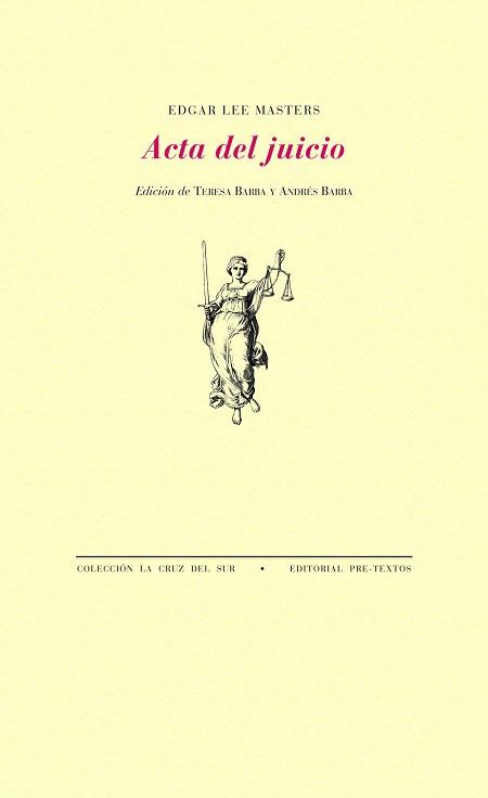 ACTA DEL JUICIO | 9788492913756 | MASTERS, EDGAR LEE