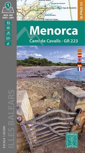 MENORCA - CAMÍ DE CAVALLS : MAPA-GUIA [2025] | 9788470111648