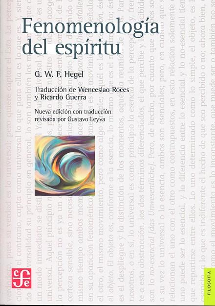 FENOMENOLOGIA DEL ESPIRITU | 9786071642851 | HEGEL, G. W. F.