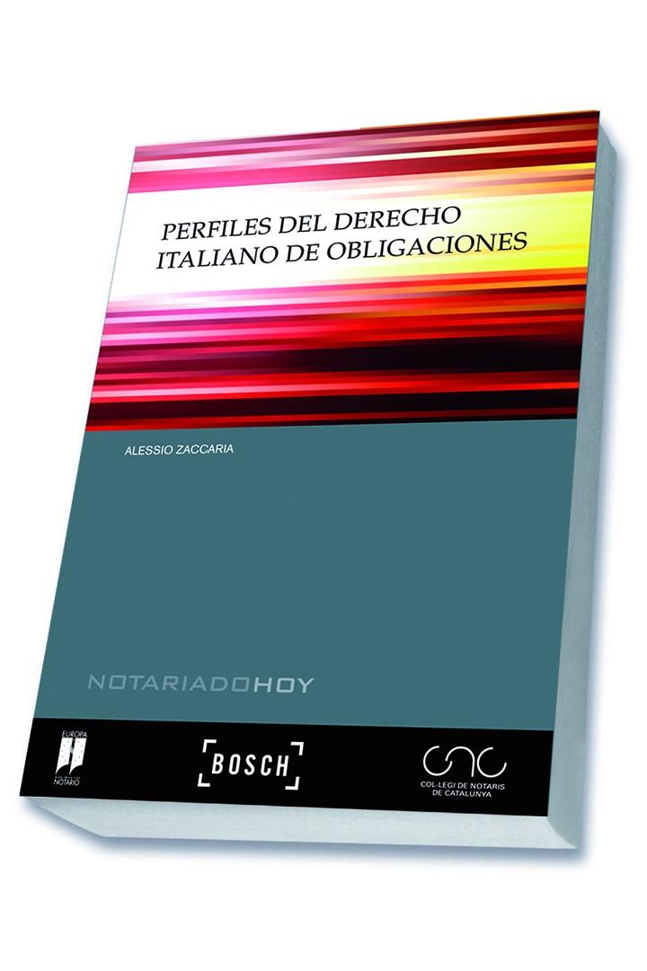 PERFILES DEL DERECHO ITALIANO DE OBLIGACIONES | 9788490900352 | ZACCARIA, ALESSIO