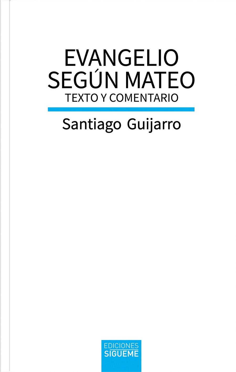 EVANGELIO SEGUN MATEO | 9788430122943 | GUIJARRO OPORTO, SANTIAGO