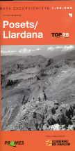 MAPA EXCURSIONISTA POSETS-LLARDANA 1:25.000 | 9788483212851