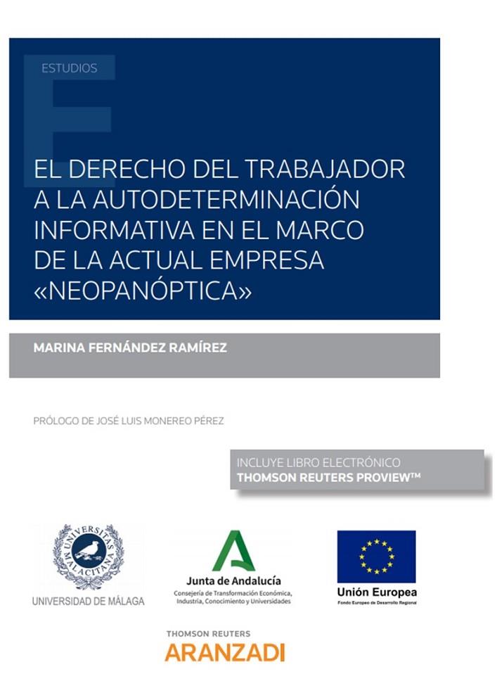 DERECHO DEL TRABAJADOR A LA AUTODETERMINACION INFORMATIVA EN EL MARCO | 9788413459158 | FERNÁNDEZ RAMÍREZ, MARINA