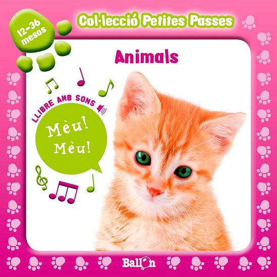 ANIMALS - PETITES PASSES AMB SONS | 9789037496758 | BALLON