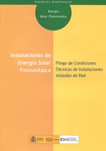 PLIEGO DE CONDICIONES TECNICAS DE INSTALACIONES AISLADAS DE RED | 9788495693617