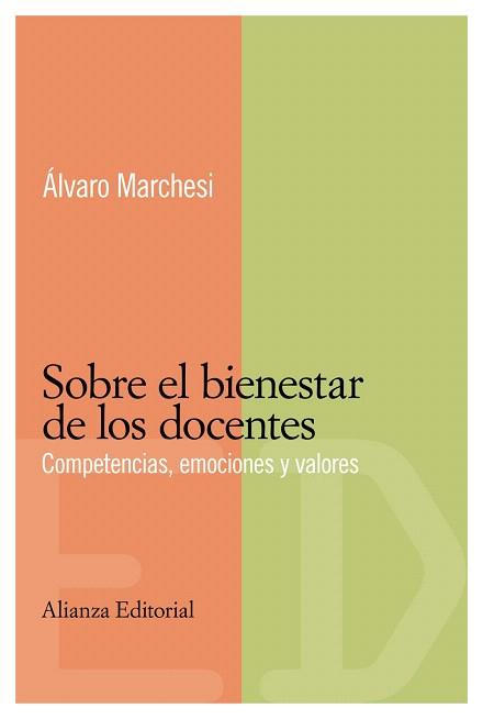SOBRE EL BIENESTAR DE LOS DOCENTES | 9788420684017 | MARCHESTI, ALVARO
