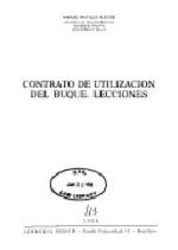 CONTRATO DE UTILIZACION DEL BUQUE | 9788476980392 | MATILLA ALEGRE, RAFAEL