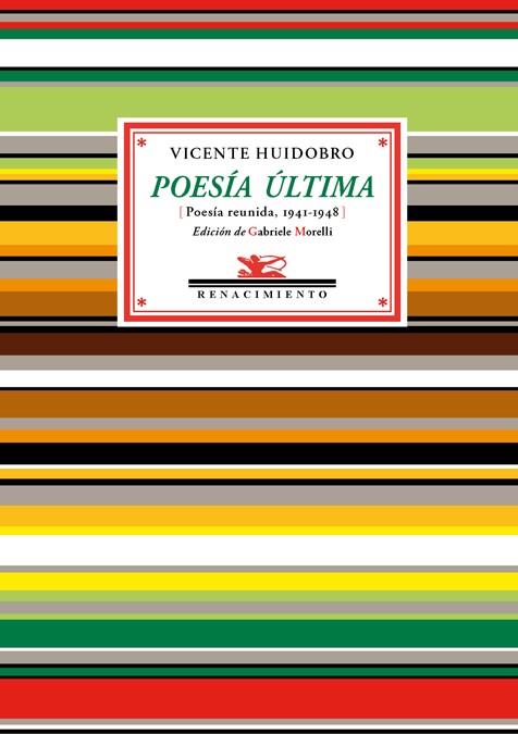 POESÍA ÚLTIMA | 9788416246748 | HUIDOBRO, VICENTE