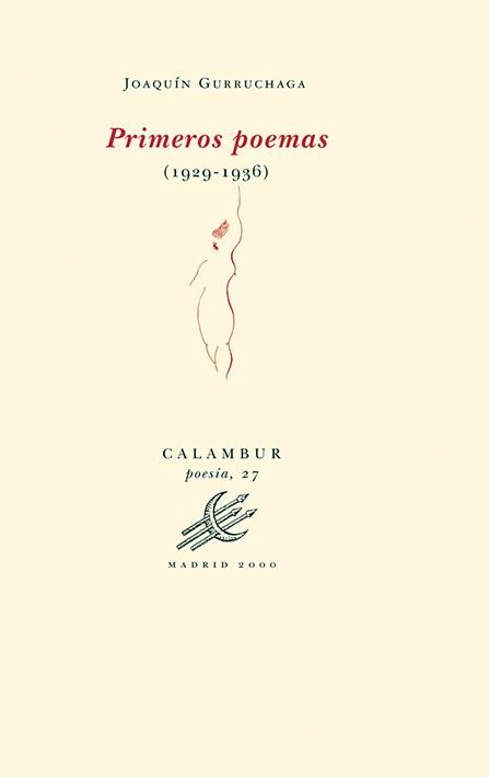 PRIMEROS POEMAS | 9788488015709 | GURRUCHAGA, JOAQUÍN