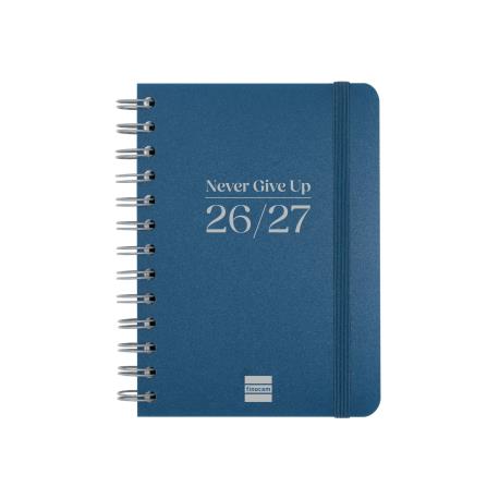 AGENDA ESPIRAL DOBLE CURS COSMO 1/8 SVH 26-27 BLAU | 8422952416401