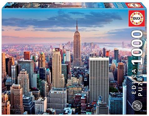 PUZZLE EDUCA 1000 PIEZAS MANHATTAN, NUEVA YORK | 8412668148116