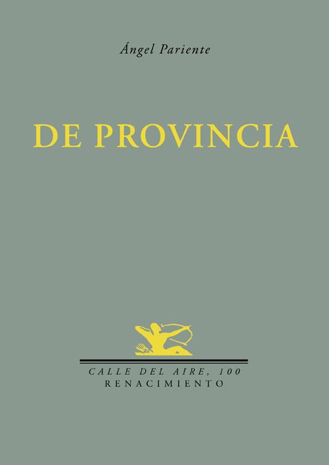 DE PROVINCIA | 9788484724988 | PARIENTE, ANGEL