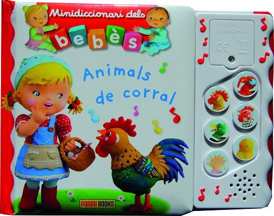 MINIDICCIONARI DELS BEBÈS AMB SONS. ANIMALS DEL CORRAL | 9788413342375