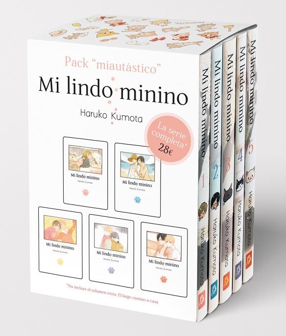 PACK MIAUTÁSTICO : MI LINDO MININO, VOL.1-5 | 9788418739422 | KUMOTA, HARUKO
