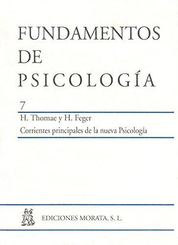 CORRIENTES PRINCIPALES DE LA MODERNA PSICOLOGIA | 9788471121097 | THOMAE, H. / FEGER, H.