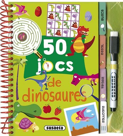 50 JOCS DE DINOSAURES | 9788410843318 | DIBUJATOR