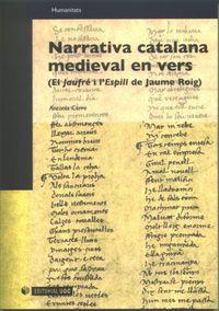 NARRATIVA CATALANA MEDIEVAL EN VERS | 9788497886642 | CARRÉ, ANTÒNIA