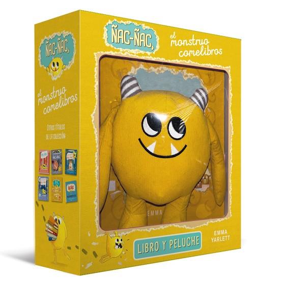 ÑAC-ÑAC, EL MONSTRUO COMELIBROS. LIBRO Y PELUCHE | 9788469646366 | YARLETT, EMMA