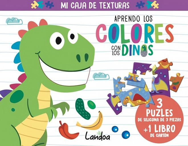 APRENDO LOS COLORES CON LOS DINOS | 9788418825002 | BOUCHER, MARIE-ÈVE