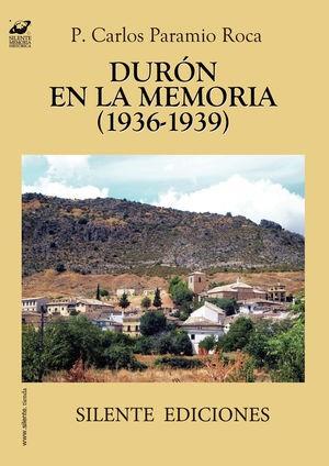 DURÓN EN LA MEMORIA (1936-39) | 9788496862500 | PARAMIO ROCA, P. CARLOS