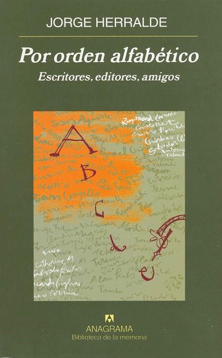POR ORDEN ALFABÉTICO | 9788433907875 | HERRALDE, JORGE