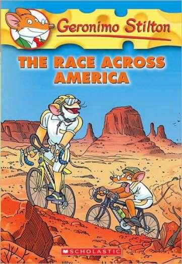 RACE ACROSS AMERICA, THE | 9780545021371 | STILTON, GERONIMO