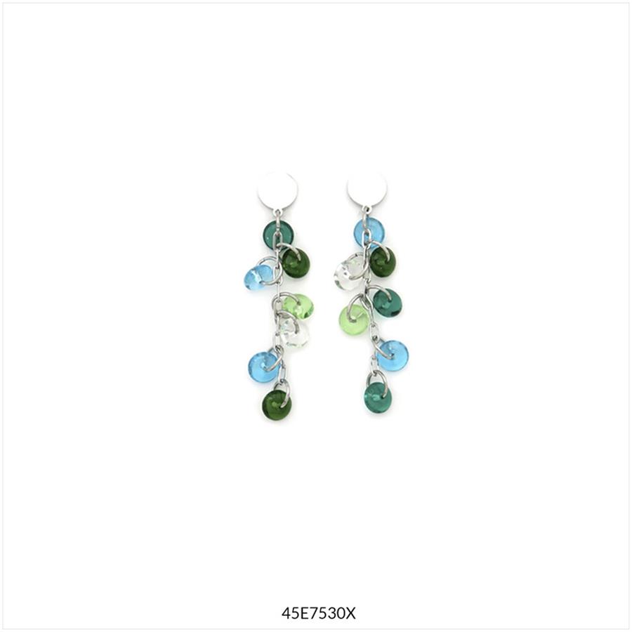 ARRECADES SHIVA SILVER BLAUS | 45E7530X