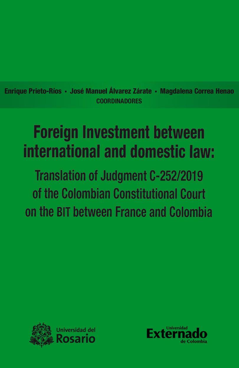 FOREIGN INVESTMENT BETWEEN INTERNATIONAL AND DOMES | 9789587905021 | CORREA HENAO, MAGDALENA